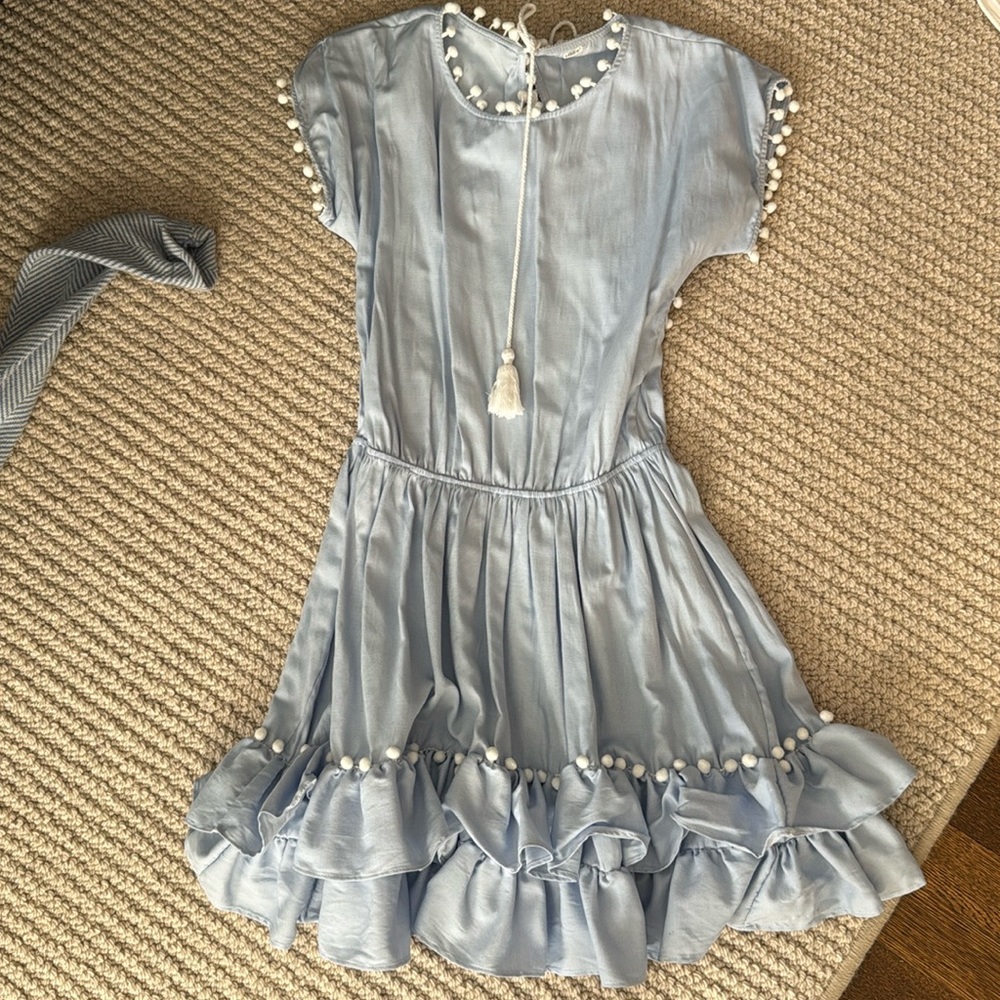 Piexoto Dress Swim with Pompom Cover Up in Size XS